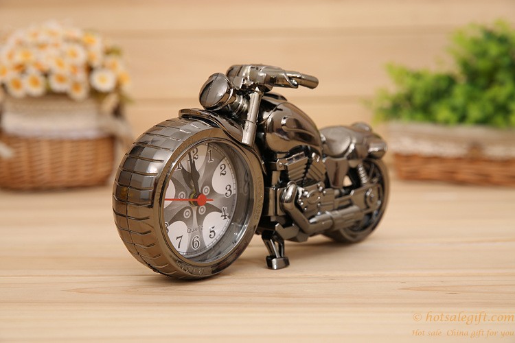 hotsalegift creative kinds designs motorcycle alarm clock 4