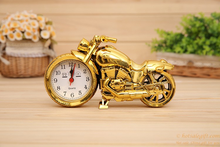 hotsalegift creative kinds designs motorcycle alarm clock 5