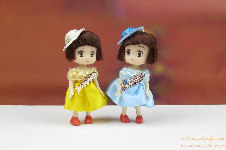 hotsalegift fashion bag pendant fish bones cap student small dolls 10 cm 5