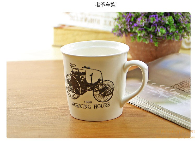 hotsalegift painted creative ceramic mug cup everyday large capacity 5