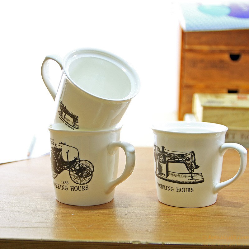 hotsalegift painted creative ceramic mug cup everyday large capacity