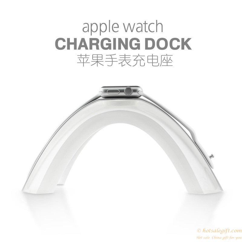 hotsalegift rainbow bridge design charming apple watch charging dock 2