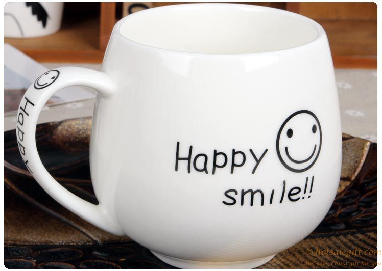 hotsalegift smiley face creative ceramic mug 4 designs 2