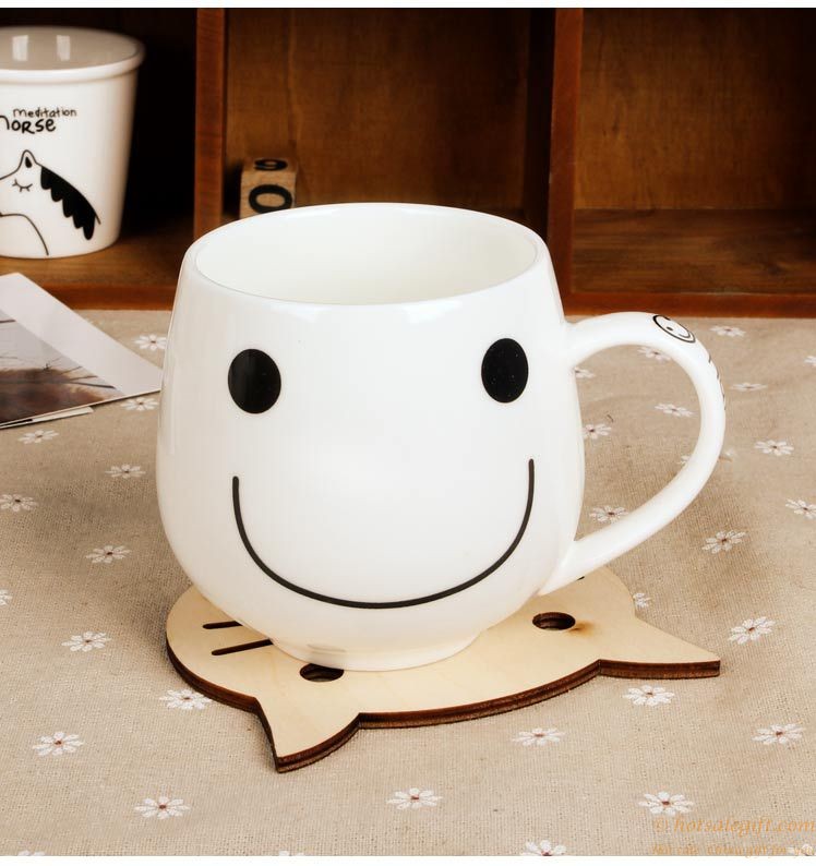 hotsalegift smiley face creative ceramic mug 4 designs 8