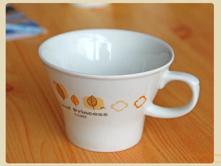 hotsalegift starbucks creative common horn shape ceramic mug lid 2