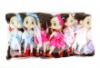 Svatební závoj panenka plyšové hračky pro děti dekorací a závěsnou 10cm