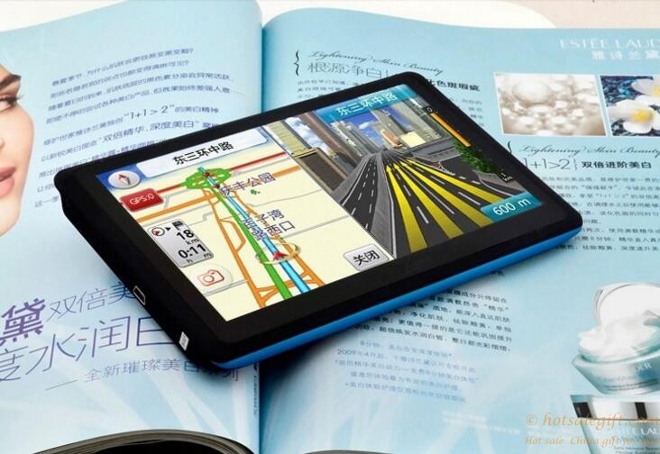 hotsalegift 7 portable high quality 7 inch car gps navigator with world map support 1