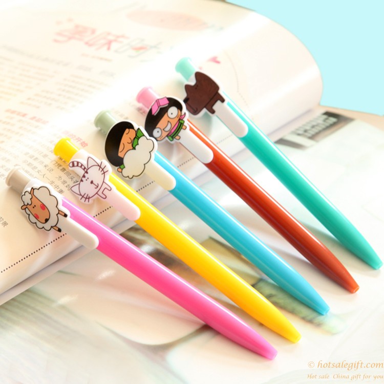 hotsalegift cartoon pattern shape ballpoint pen advertising pen 2