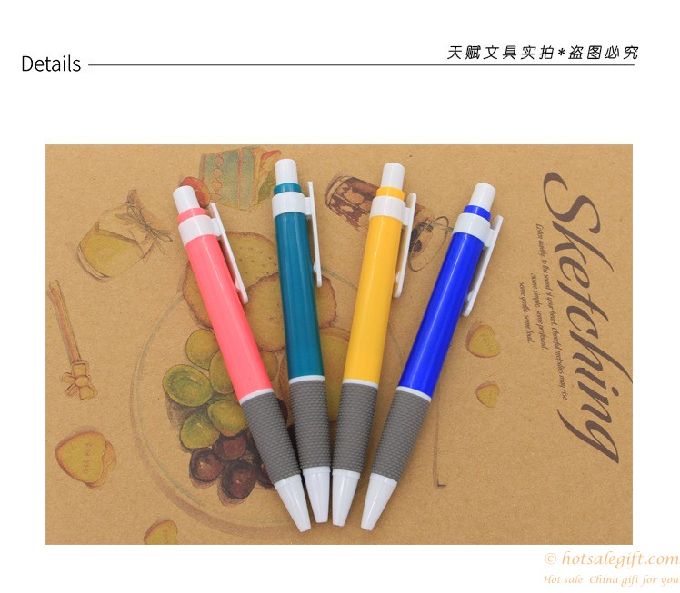 hotsalegift cheap custom advertising ball pen plastic abs promotional advertising pen 1
