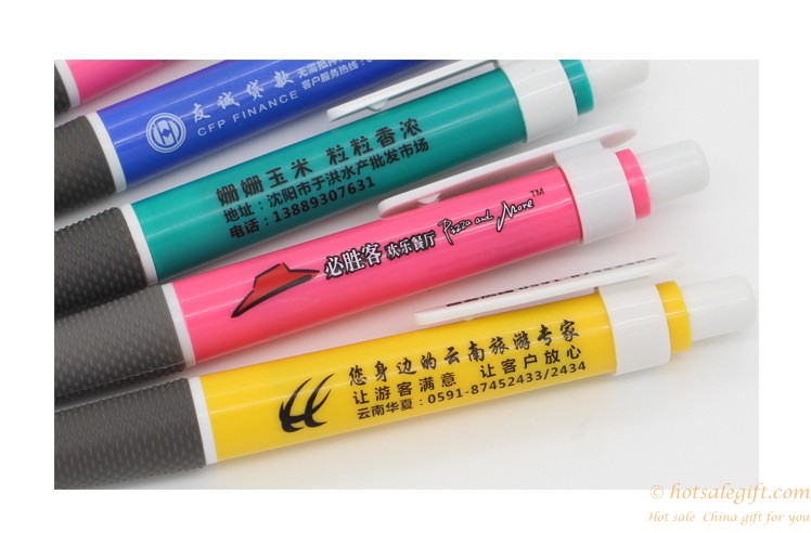 hotsalegift cheap custom advertising ball pen plastic abs promotional advertising pen 4