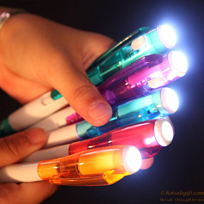 hotsalegift creative led luminous ballpoint pen advertising pen 1