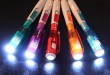 Creative LED светлинен химикалка реклама писалка