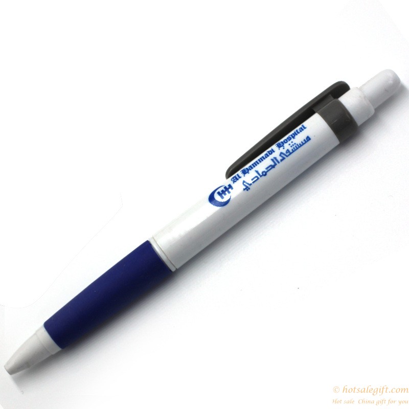 hotsalegift custom logo plastic advertising ballpoint pen 9