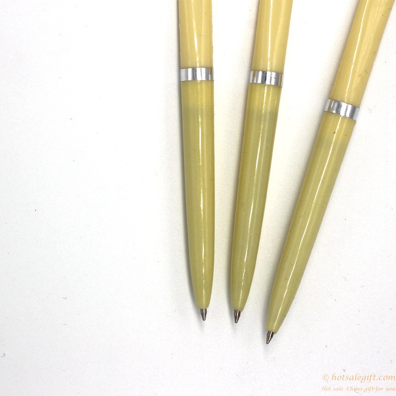 hotsalegift custom logo plastic ballpoint pen knife pen 7