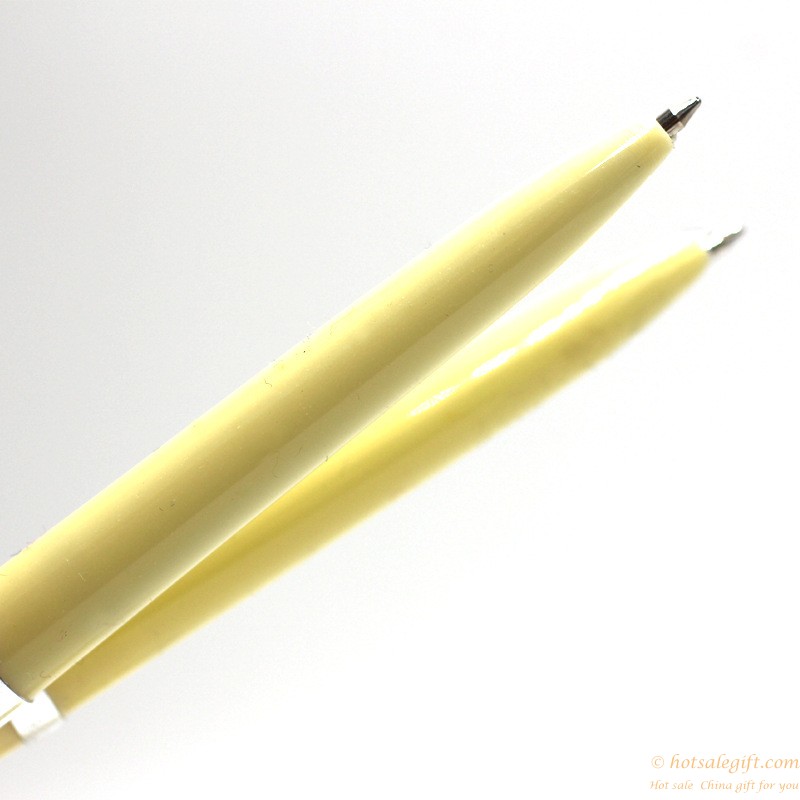 hotsalegift custom logo plastic ballpoint pen knife pen 8