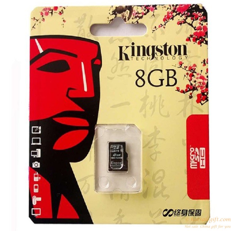 hotsalegift kingston micro sd 8g tf card mobile phone memory card memory card digital memory card 2