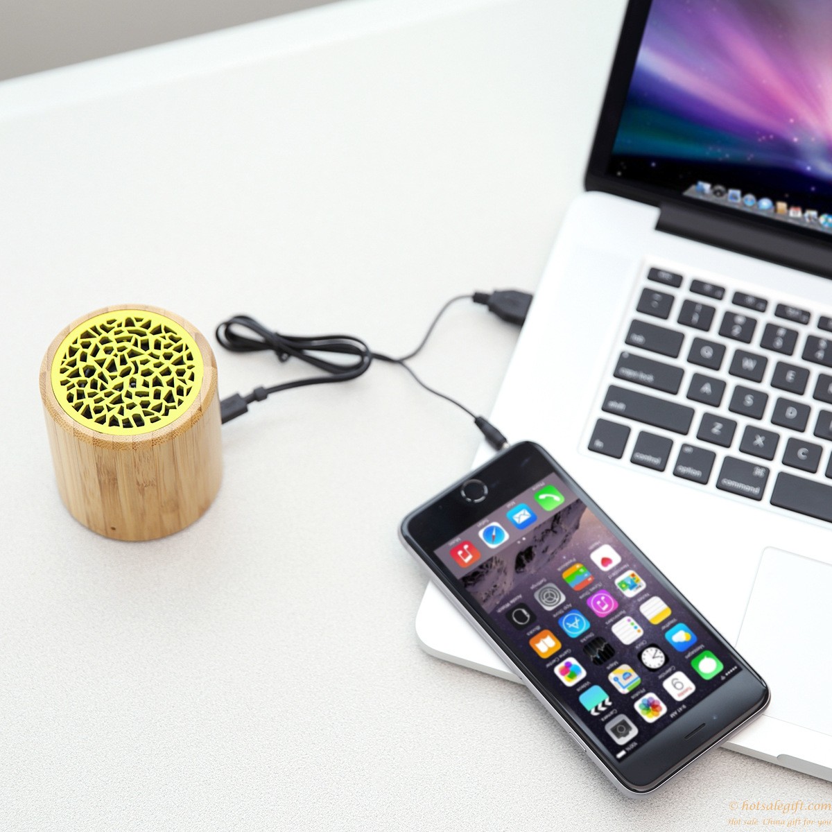 hotsalegift portable mini bluetooth wireless speaker wooden speaker 5