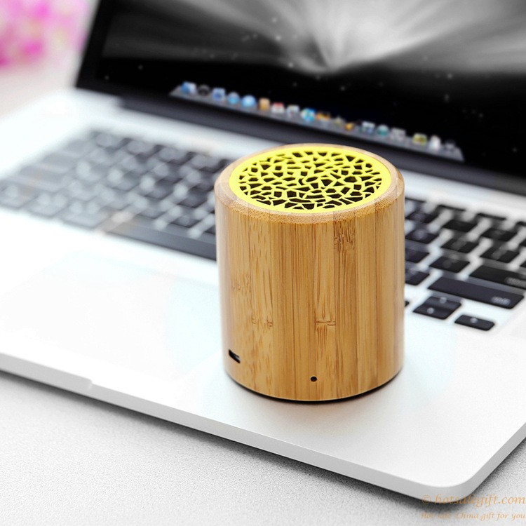 hotsalegift portable mini bluetooth wireless speaker wooden speaker 6