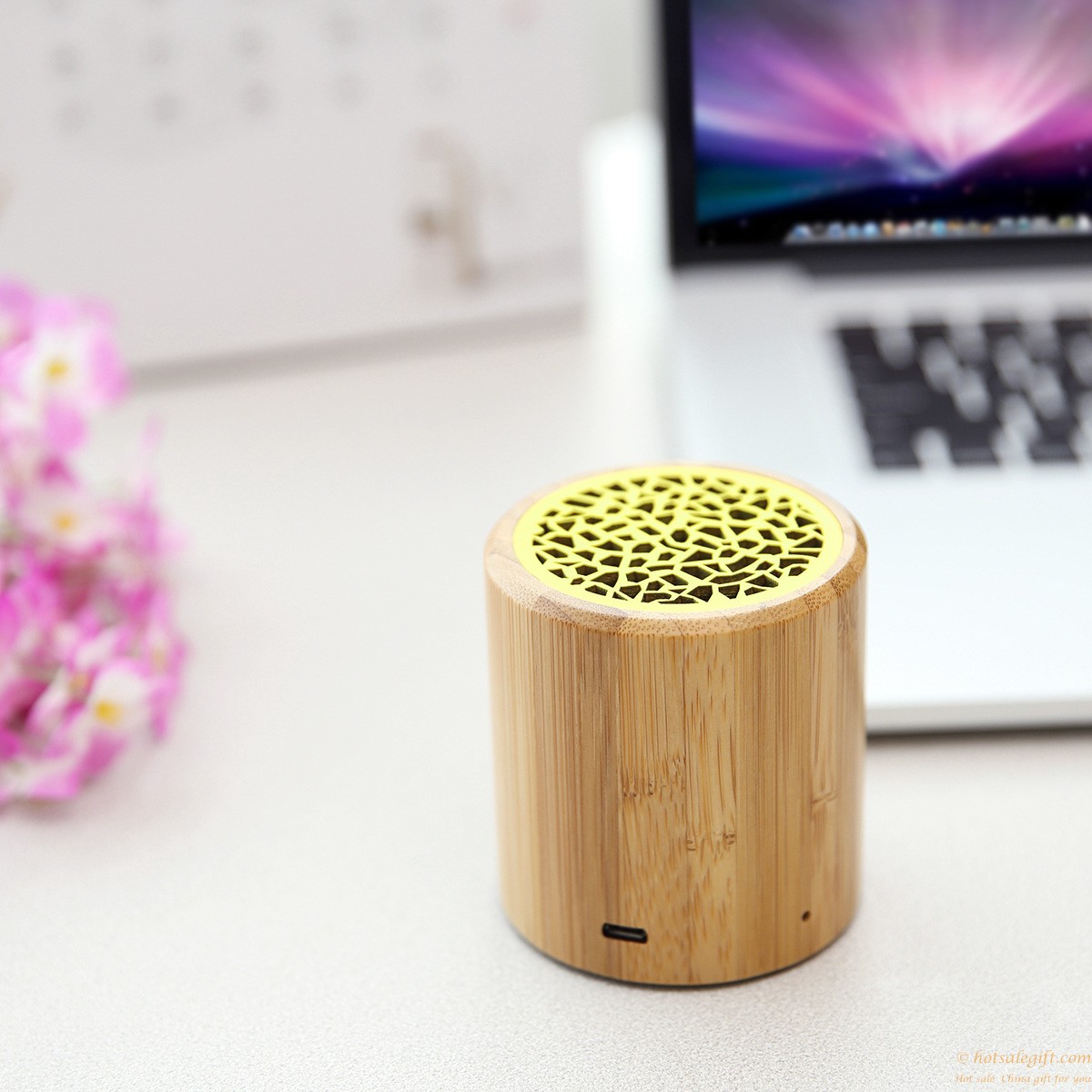 hotsalegift portable mini bluetooth wireless speaker wooden speaker