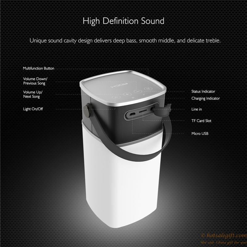 hotsalegift rockmulite creative design multi functions wireless bluetooth speaker 6