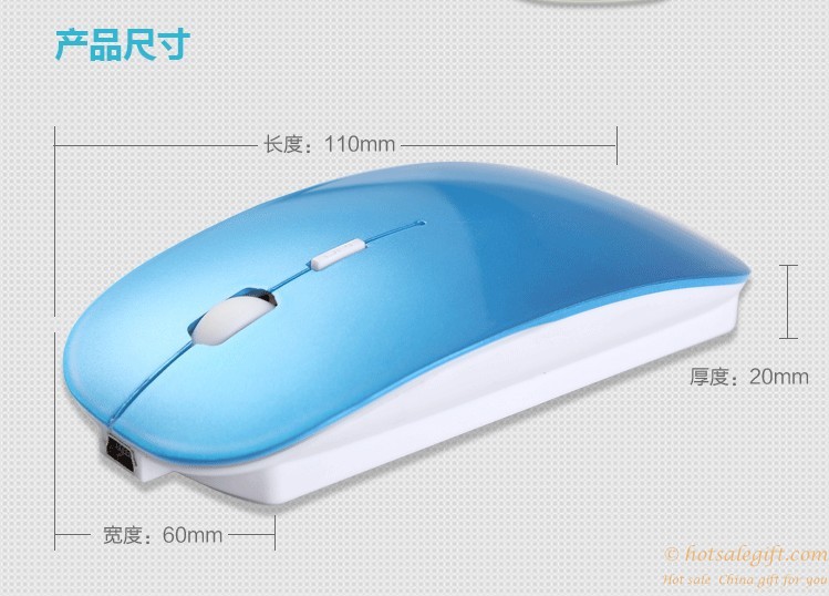 hotsalegift ultrathin bluetooth wireless mouse optical mouse 3