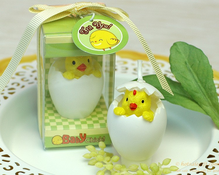 hotsalegift babys big day collection hatching chick candles favor
