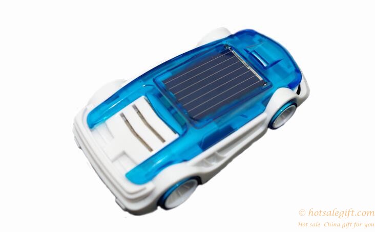hotsalegift childrens creative solar toy solar salt water dualdrive car toys 5
