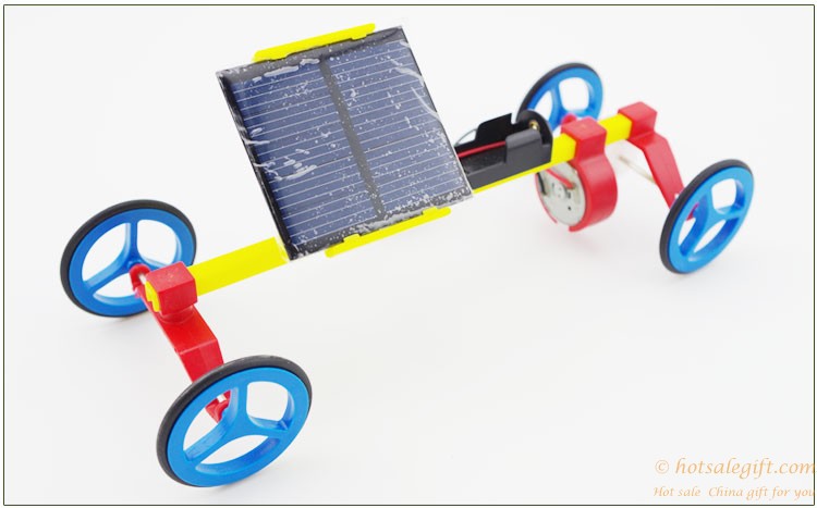 hotsalegift childrens creative solar toy solar speedy racing car toys 3