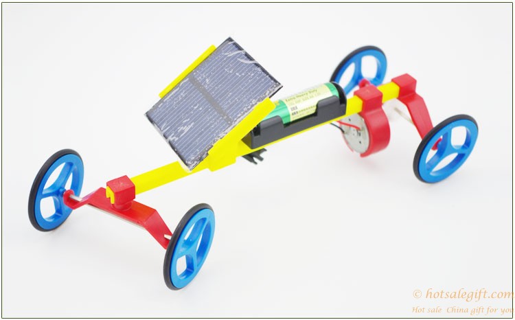 hotsalegift childrens creative solar toy solar speedy racing car toys 6