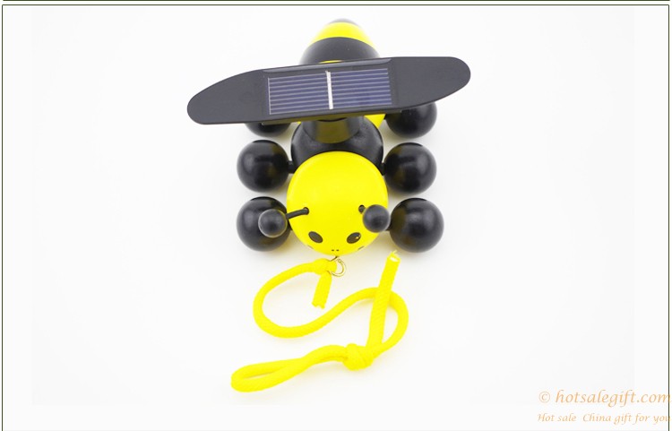 hotsalegift childrens toys creative novelty solar solar bee toys 4