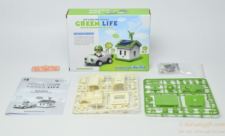 hotsalegift childrens toys solar green life green solar assembling toys 3