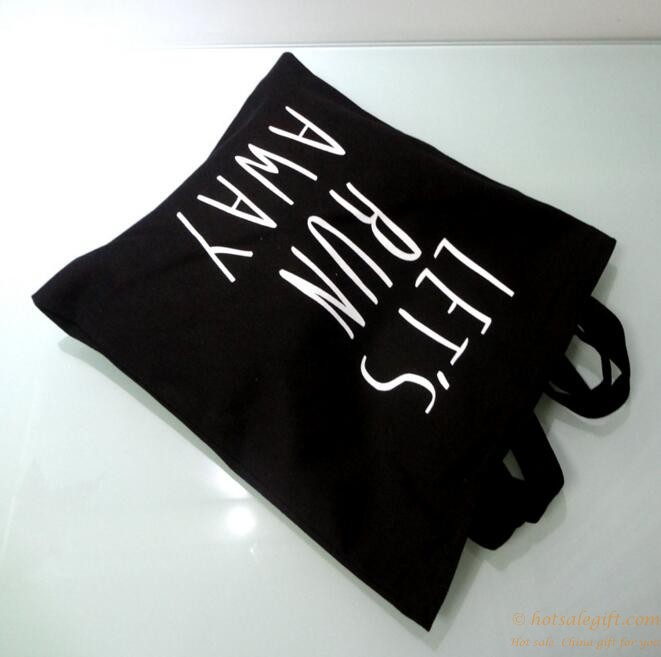 hotsalegift cotton canvas shopping bag tote bag custom 5