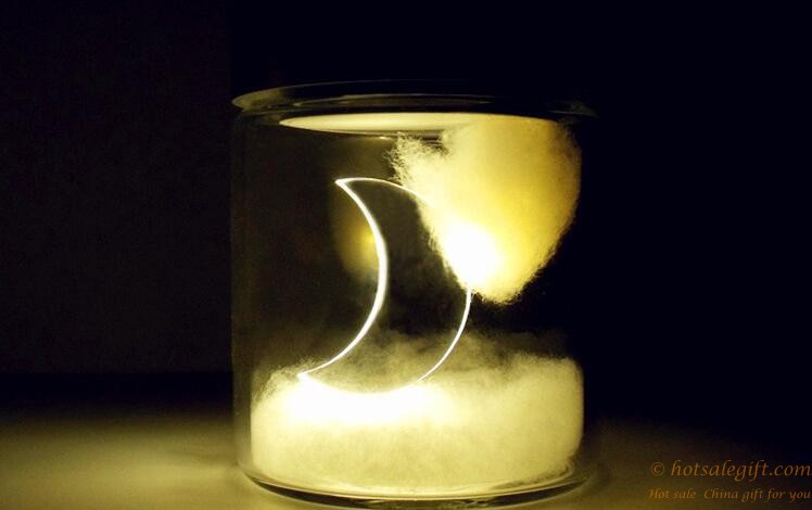 hotsalegift creative crescent sun jar solar jar 1