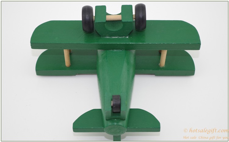 hotsalegift creative novelty toys children solar solar wooden biplane propeller aircraft model