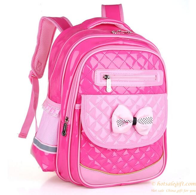 hotsalegift cute girl child high quality pu school shoulder bag 4
