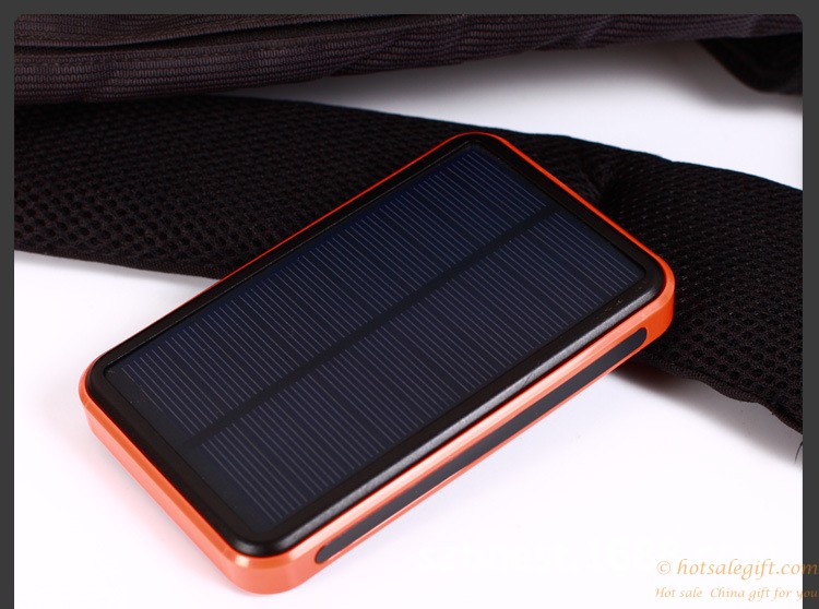 hotsalegift dual usb universal portable solar battery charger 10000mah waterproof solar power bank iphonesamsung 2