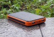 Doppel-USB-bewegliche Solarladegerät 10000mah wasserdichte Solarenergienbank für iphone / samsung