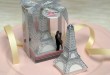 Tháp Eiffel Candle Wedding Favors Đối cưới