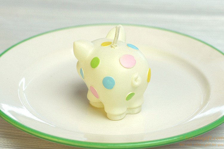 hotsalegift funny pig candles favors baby shower birthday party 1