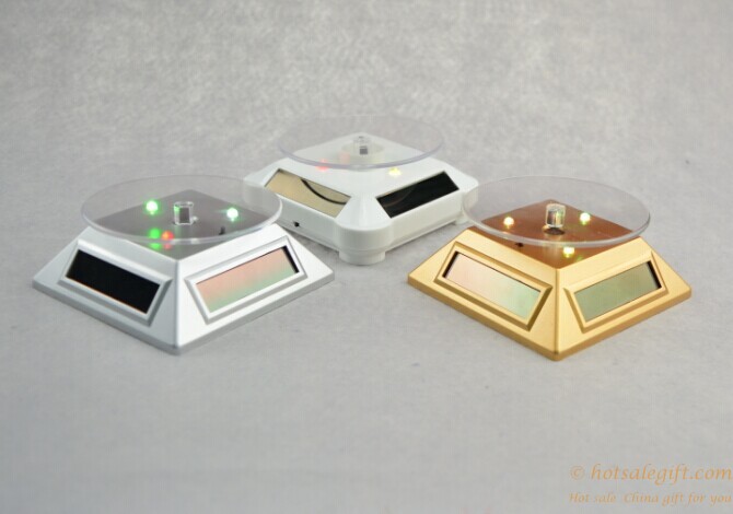 hotsalegift jade jewelry watches cell phone accessories solar display stand 5