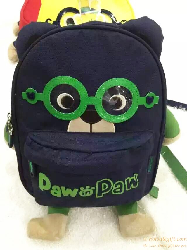 hotsalegift paw paw childrens cartoon backpack school bag 5