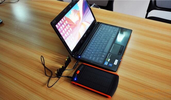 hotsalegift solar energy power bank portable charger 23000mah85wh for laptop ipad galaxy tab iphone moblie phone 11