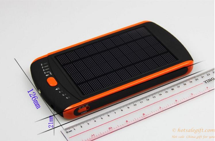 hotsalegift solar energy power bank portable charger 23000mah85wh for laptop ipad galaxy tab iphone moblie phone 2