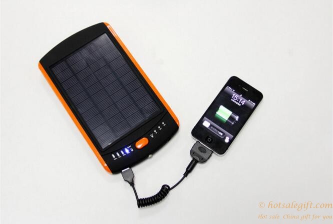 hotsalegift solar energy power bank portable charger 23000mah85wh for laptop ipad galaxy tab iphone moblie phone 8