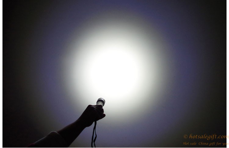 hotsalegift solar powered flashlight glare super bright led lights 1