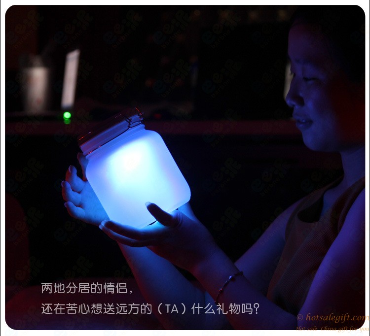 hotsalegift solar sun jar solar powered night light 10