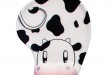 クリエイティブシリコーン手首のマウスパッドの牛のデザイン