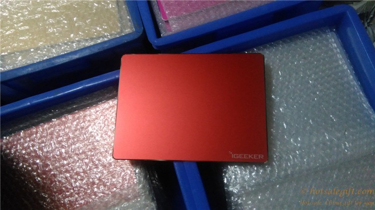 hotsalegift high grade aluminum alloy mouse pad 6