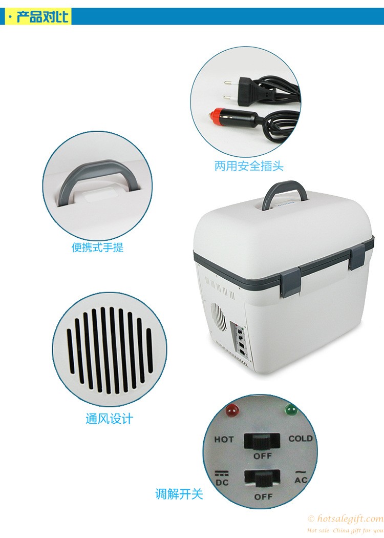 hotsalegift 18l mini car portable largecapacity refrigeration car refrigerator 4