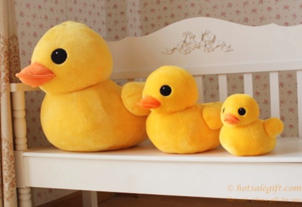 hotsalegift big yellow duck plush toys yellow duck doll pendant 12
